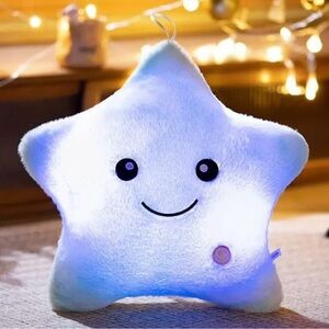 Purple Night light Star Plush Toy